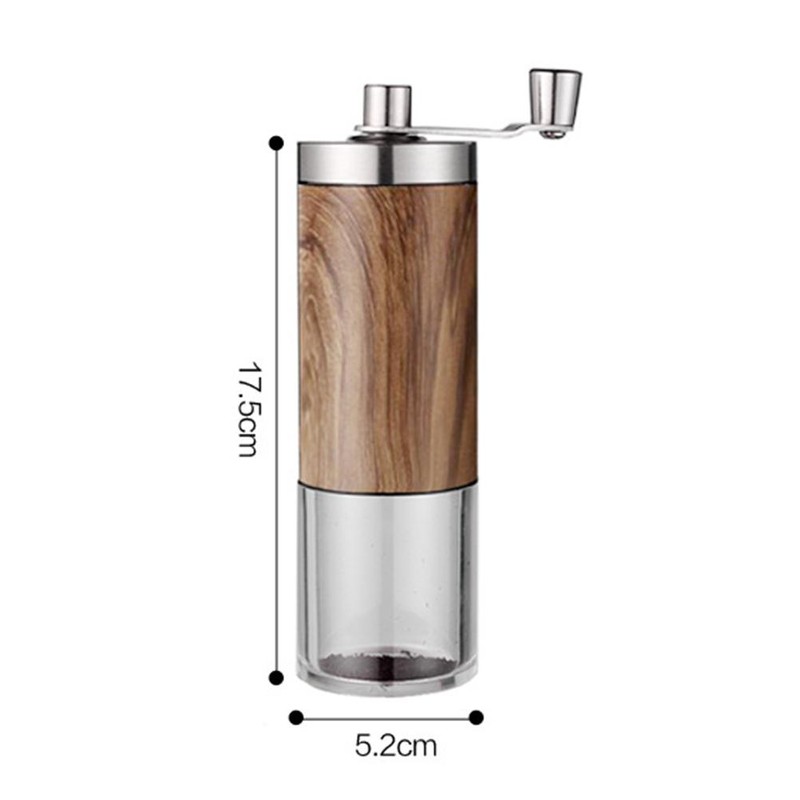 Portable Hand Manual Coffee Grinder Coffee Bean Burr Mill Hand