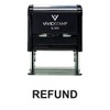 Refund Self Inking Rubber Stamp (Black Ink) - Large 2