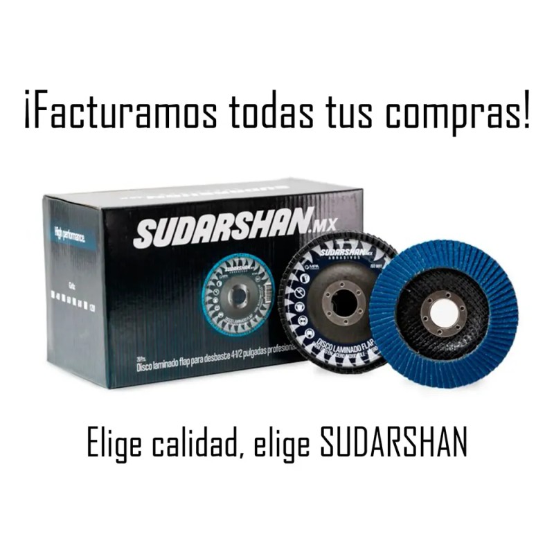 Disco Laminado Sudarshan G80 4-1/2 Paquete 20 Piezas