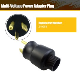 219258 Welder Adapter Plug Replacement for Miller and Hobart Welder Power Cable 6-50P Multi-Voltage Power Adapter Plug 230 Volt 3 Prong