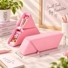 Foldable Pen Holder for Desk Organization – Expandable Pencil Cup