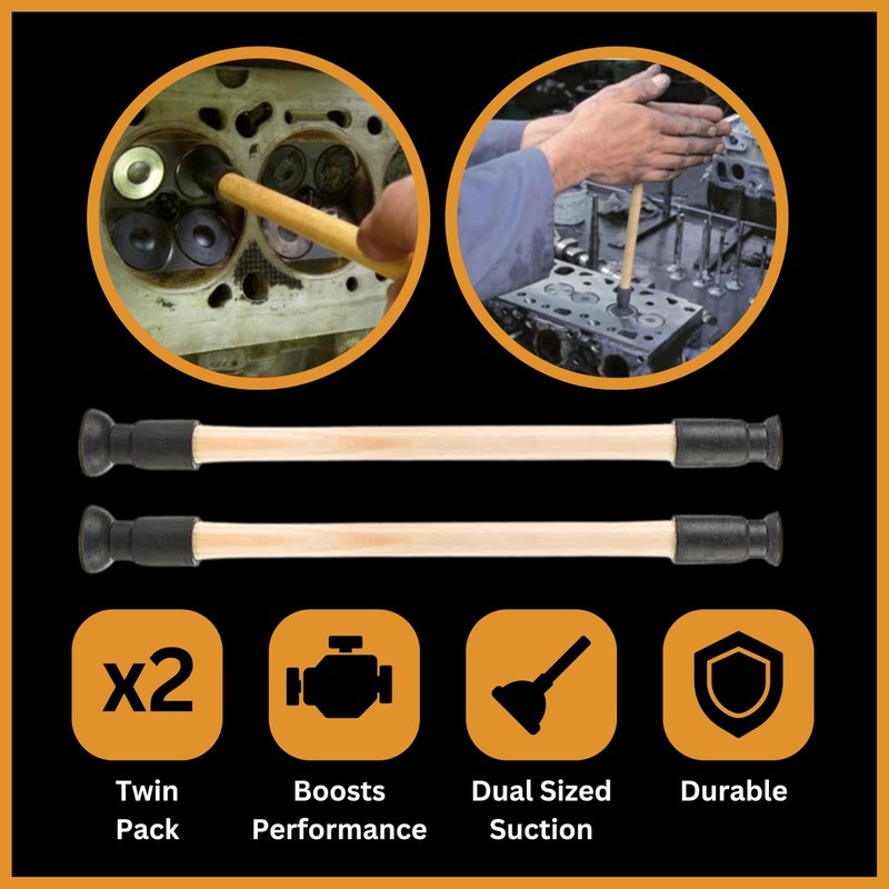 Tek Automotive Twin Pack Valve Lapping Tool - Double Ended