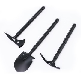 Simulation Decorative Accessories Mini Shovel &Axe &Pickaxe Tools Set for 1/8 1/10 RC Model car