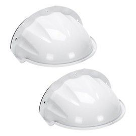 Augstci Universal CCTV Security Camera Sun Rain Shade Camera Cover Shield Safety Camera Protective Roof for CCTV Surveillance Outdoor Camera Hikvision/Nest/Ring/Arlo/Dome/Bullet,2pack