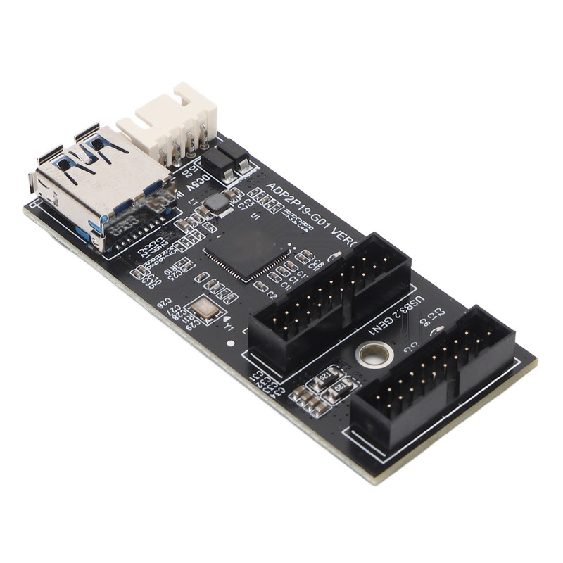 USB3.2 GEN1 Adapter Card 5Gbps Transmission Stable Widely Compatible 19PIN