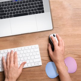 Mouse Wrist Rest Cute Corgi Design Gel Filled Elbow Rest Anti-Slip Memory Foam Palm Rest Cushion Flexible Wrist Support Mouse Wrist Rest Ergonomic Armrest for Office Gaming Computer Laptop PC