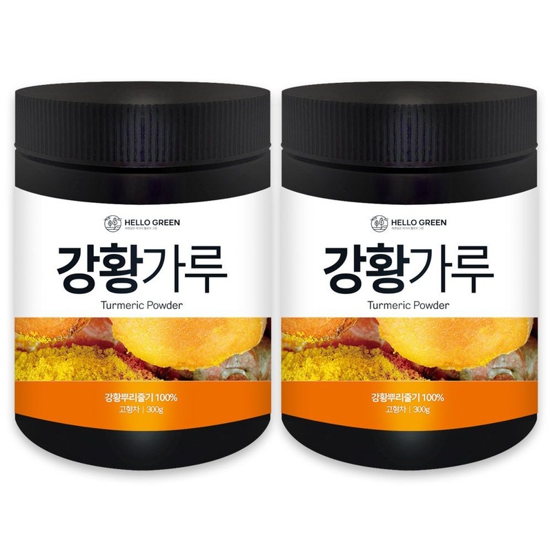Hello Green Indian Turmeric Powder 300g / 헬로우그린 인도 강황