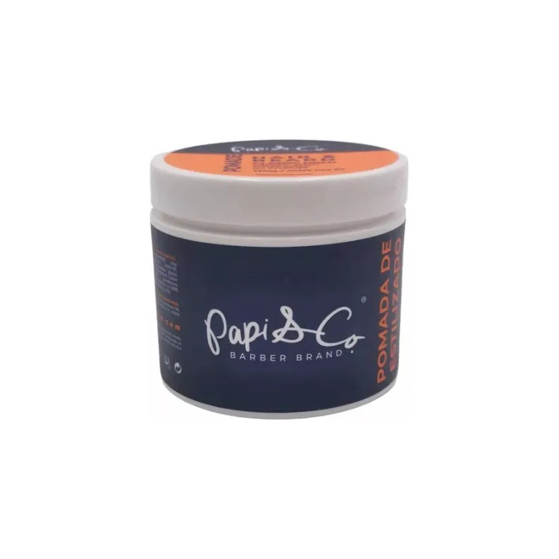 Pomada Classic Hold Papi & Co 100g Cera Para Cabello