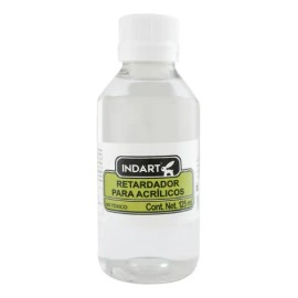 Retardador De Secado Acrilicos Indart 125 Ml Arte Color Traslúcido