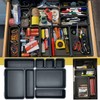 JinPhon Set of 8 Extra Deep Plastic Drawer Organiser for