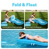 SLOOSH Pool Floats Lounger Adult, Fabric Pool Floaties Lounge Convertible