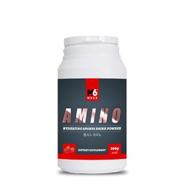 Detailed page [3 Bottles] M6S Amino 300g Health Bulk Up Synergy Strawberry Flavor Amino Acid Supplement / [3병] 엠식스 아미노 300g 헬스 벌크업 시너지 딸기맛 아미노산 보충제