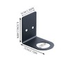 BiJun Wall Mounted Soap Bottle Dispenser Holder, Hand Pump, Bottle