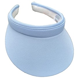 Women's Slip-on Visor, Light Blue (Knit Fabric), no Size