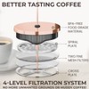 Cafe Du Chateau Stainless Steel French Press Coffee Maker 34