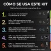 Smooth Kit Anti Edad Cuidado Facial Hombres Bolsa Viaje Productos