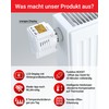 Elektrobock HD13-L Programmable Radiator Thermostat, 280 W, 230 V, White,