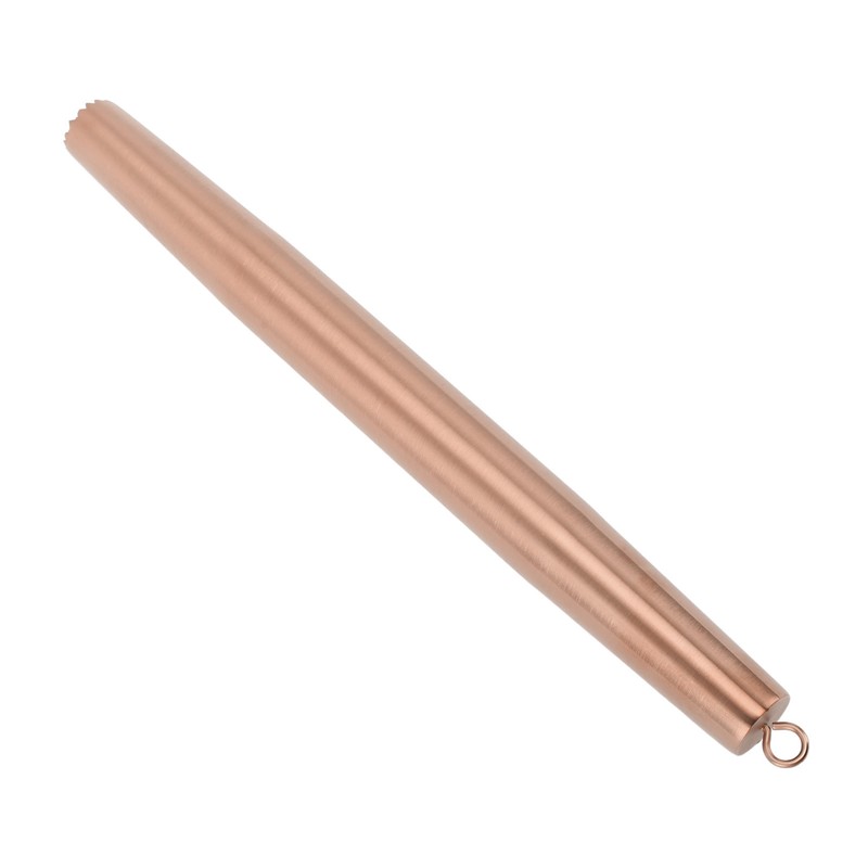 Rolling Pin 304 Stainless Steel Crushed Ice Dough Roller for