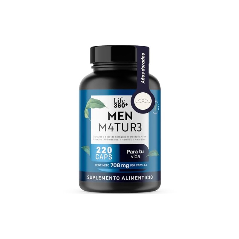 LIFE 360+ Men Mature Multivitamínico para Hombre +40 años |