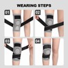 Knee Brace 2 Pack Knee Support for Men Women Elastic