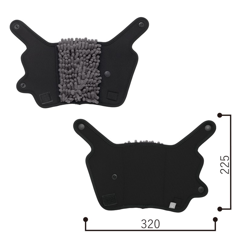 ＨａｔｓｕｍｅｉＬａｂｏｘ Kasamon M2 (Black) | Hands-Free Umbrella Holder/umbrella holster with