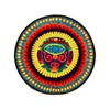 ImZauberwald Sun Ra ~7 inch Handmade allseeing Eye Mandala UV
