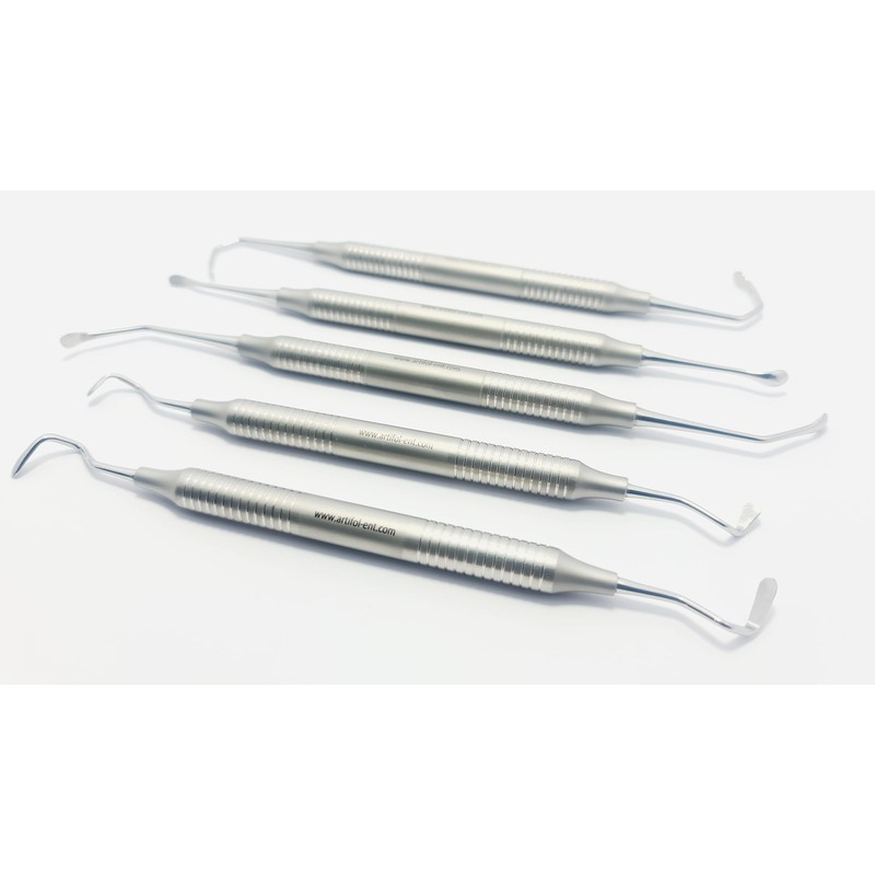 Dental Sinus Lift Kit - 5 Pcs Set Stainless Steel