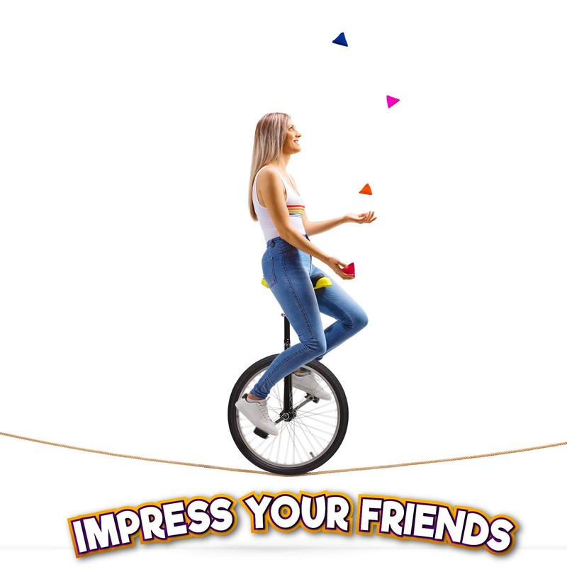 Juggle Dream 5 x Tri-it Juggling Bean Bags Unlimited Fun