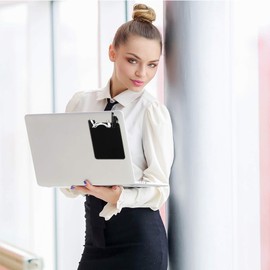 ibasenice External Hard Drive Holder- Stick- On Storage Bag Stick- On Laptop Organizer Bag Portable Storage Pocket for External Hard Drive Stylus Pens Wireless