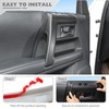 JeCar 4pcs for 4Runner Interior Door Handle Cover Trim for