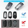 QBUC for Ford Key Fob Cover with Keychain Full Protection