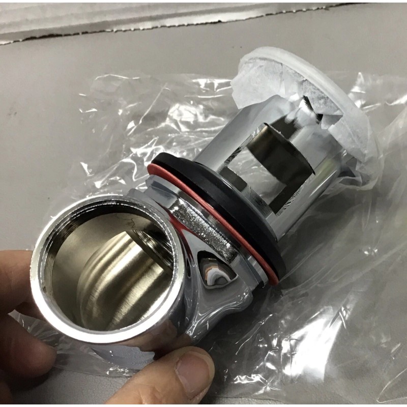 T&S T & S Chrome Offset Grid Drain Assembly B-0898-OF