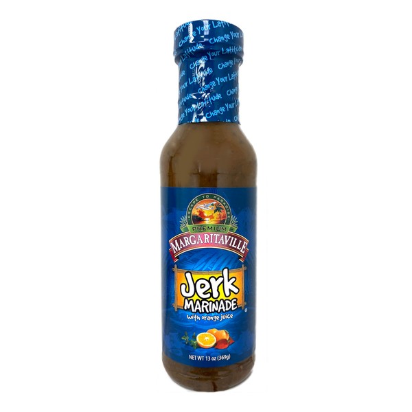 Margaritaville Jerk Marinade Sauce, 13 Ounce (Pack of 6)