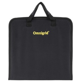 Omnigrid Dritz Quilter's Travel Case-13.5 x 14 x 2.5 inch, Black