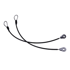 YUXSOUQ Tailgate Cable 2pcs M159508 Compatible with John Deere Gators Utility Vehicle XUV 625i XUV 825i HPX615E HPX815E M TE TH TX XUV TH 6x4, 15 Inches