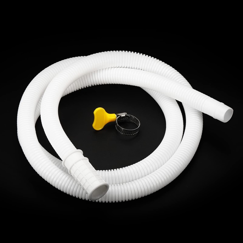 sourcing map Universal Air Conditioner Drain Hose 16mm ID 4.9ft