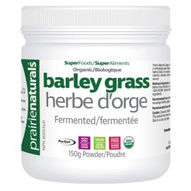 Prairie Naturals Organic fermented barley grass juice powder 150 Gram