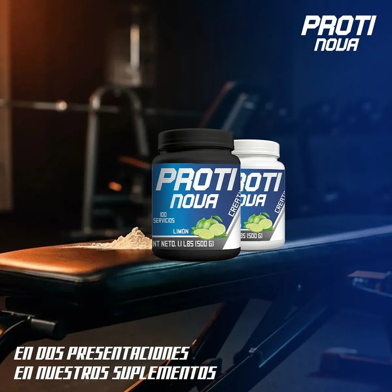 Suplemento Creatina Monohidratada Proti Nova 500g 100servis