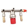 Hsthe Sea Air Compressor Pressure Switch Double Outlet Tube Alloy