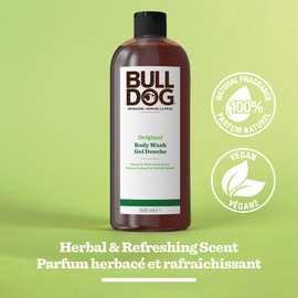 BULLDOG Bulldog Original Shower Gel Body Wash for Men, 500 Milliliters