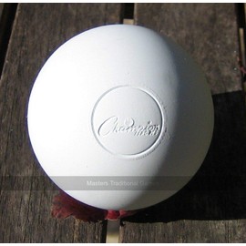 Masters Traditional Games Ball for Bat and Trap or Lacrosse