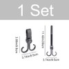 QYNuLi 2 Pcs Pram Hook Adjustable Baby Car Hook Multi