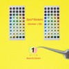 Nail Swatch Sticks with Ring for Nail Color Display Nail