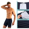 sesto senso Men's Jammer Swimming Trunks Long Tight Boxer Surfing