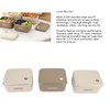 Omabeta Stainless Steel Lunch Box Set with 3PCS 600ml Lunch