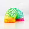 12 x LARGE Rainbow Springs Plastic Magic Slinky Spring Toy