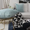 Home Brilliant Grey Mix White Cushion Covers 45 x 45