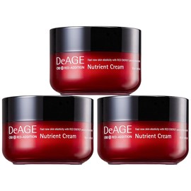 Charmzone De-Age Red Edition Nutrient Cream, 50ml, 3 pieces / 참존 디에이지 레드애디션 뉴트리언트 크림, 50ml, 3개