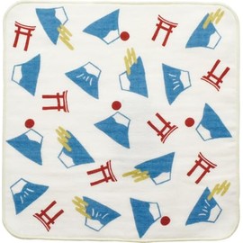 Modern Department Store Japanese Pattern Komachi Towel Handkerchief Mt. Fuji Size: Approx. W25 H25 A686FU