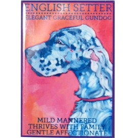 English Setter Fridge Magnet